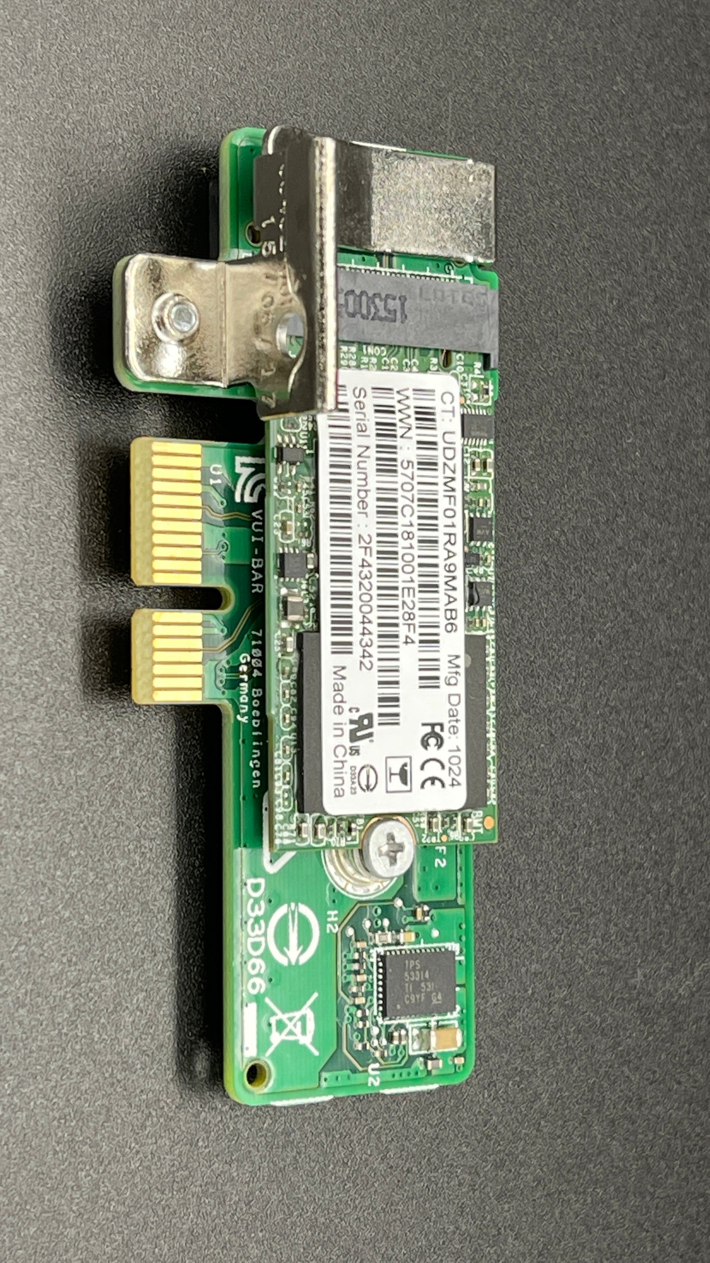 HP 64GB VE Solid State M.2 Kit 785233-B21 759504-001