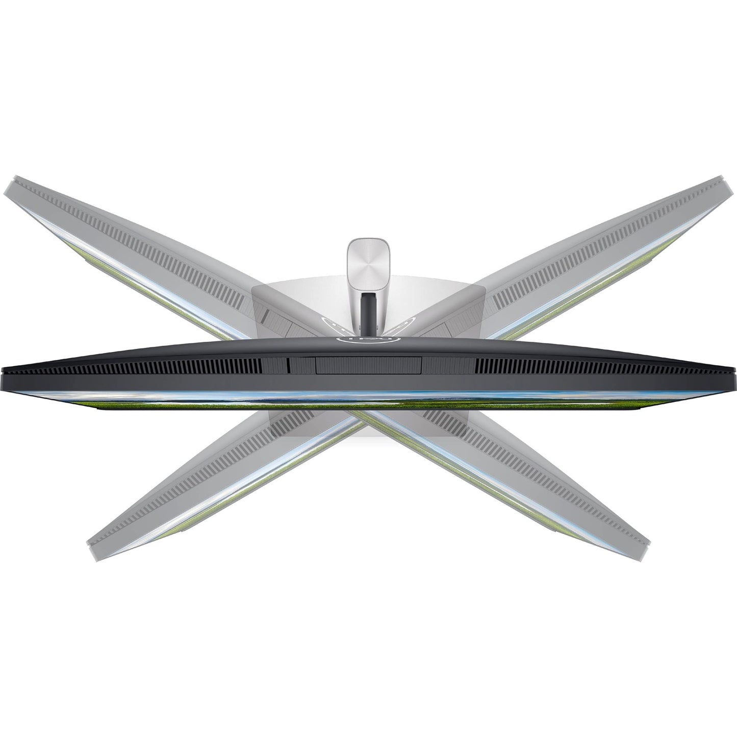 Dell 24, HD Video Conferencing Monitor - C2422HE with POP-UP 5MP IR Camera Dual 5W Integrated Speakers and a Dedicated Microsoft Teams Button,Gray used Grade A