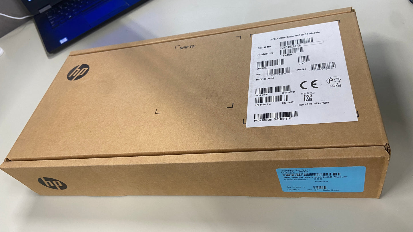 HPE P8Y46A NVIDIA Tesla M40 24GB Module