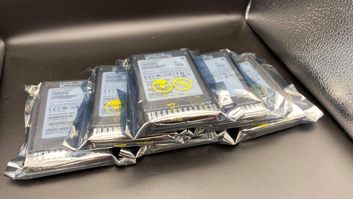 HP 636458-001 653115-001 HP 100GB MLC SSD 2.5' SFF SATA SC Hard Drive