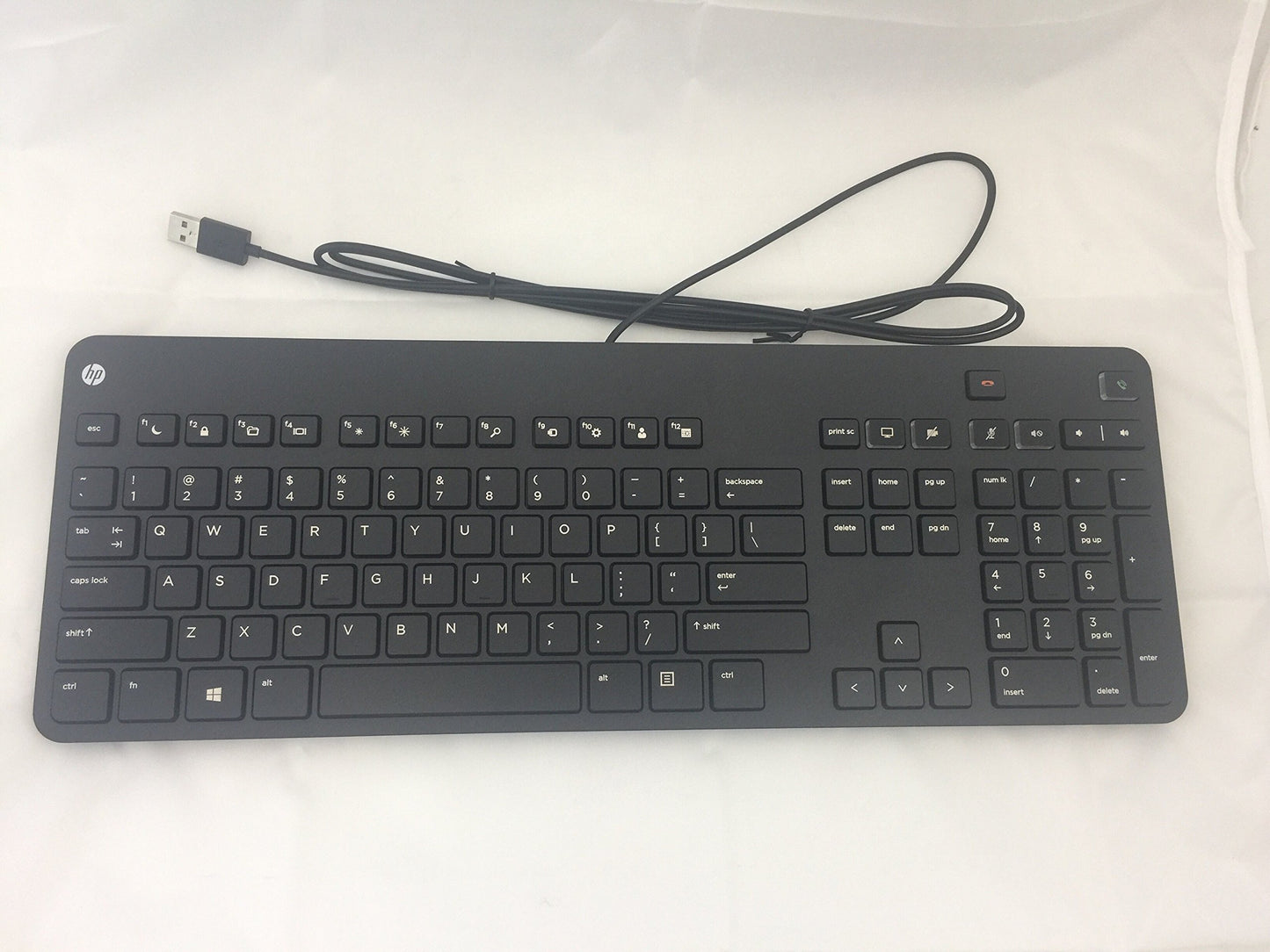 HP 802544-001 USB conferencing enhanced keyboard HP 801864-001
