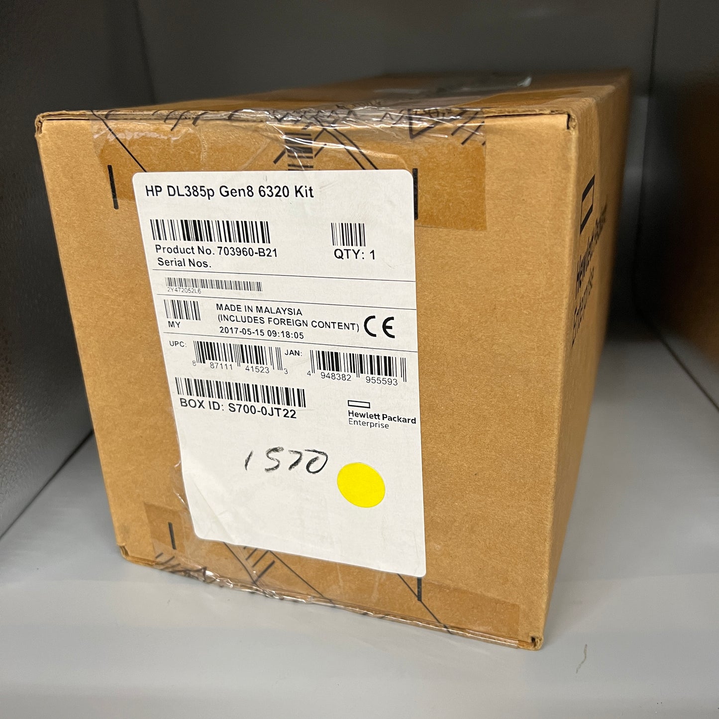 HP Opteron 6320 2.80 GHz Processor Upgrade - Socket G34 LGA-1944 703960-B21