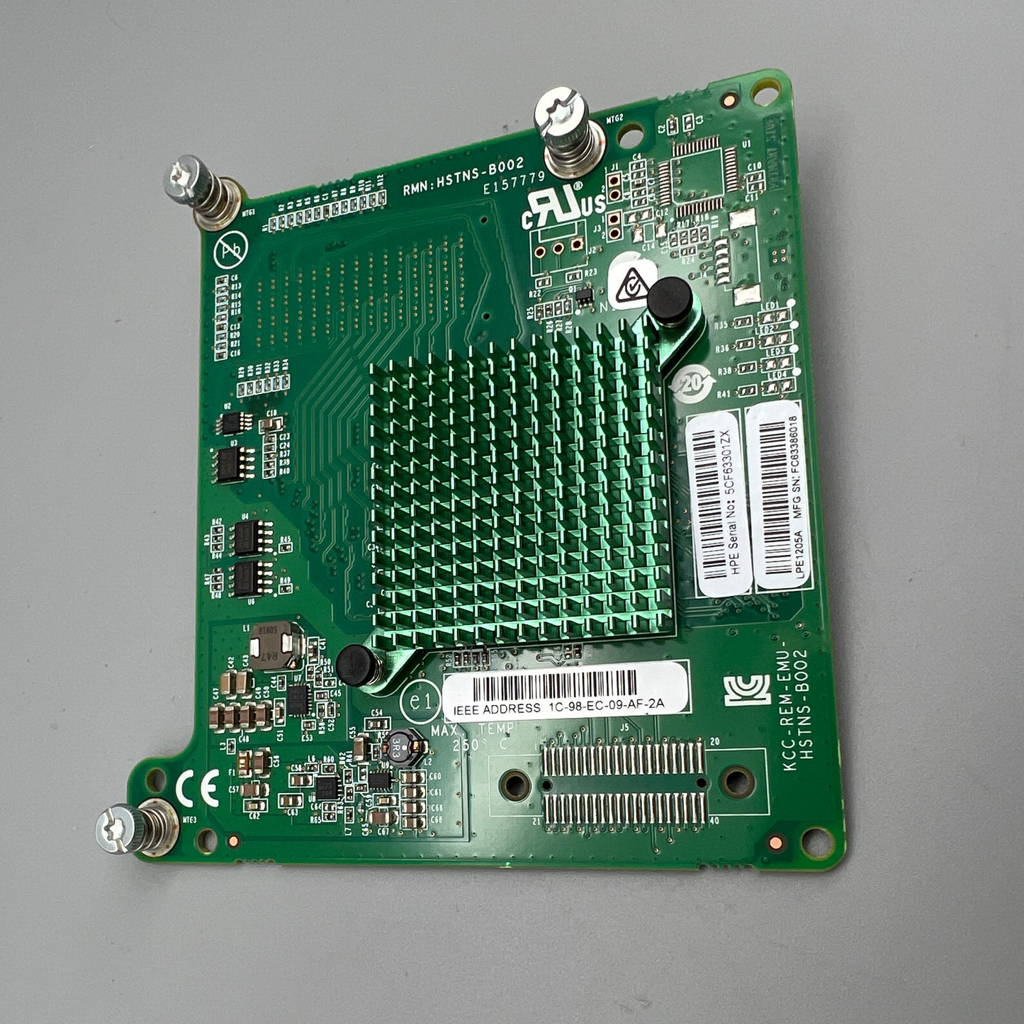 HP PCA LPe1205A 8Gb Fiber Channel(FC)Host Bus Adapter(HBA)BladeSystem 656912-001