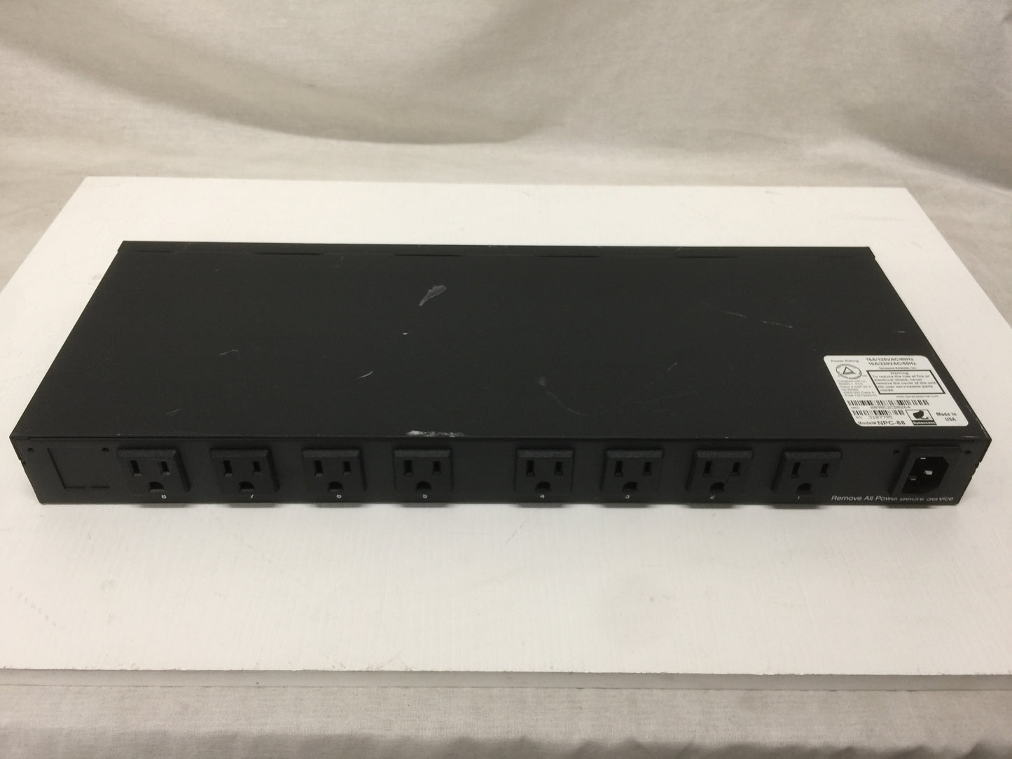 Synaccess NetCommander NPC-88 Remote Power Management System Used