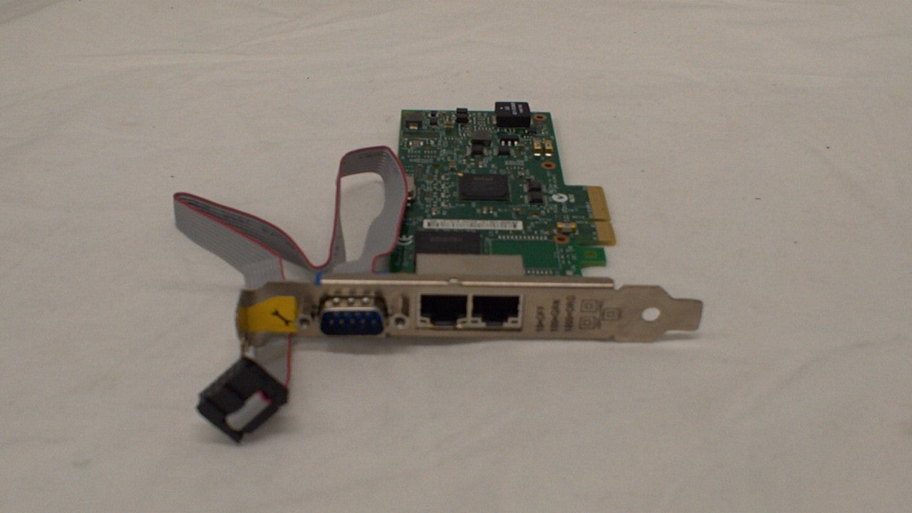 Intel Ethernet Server Adapter I350-T2 I350T2G1P20 /w Serial Port Cable Used