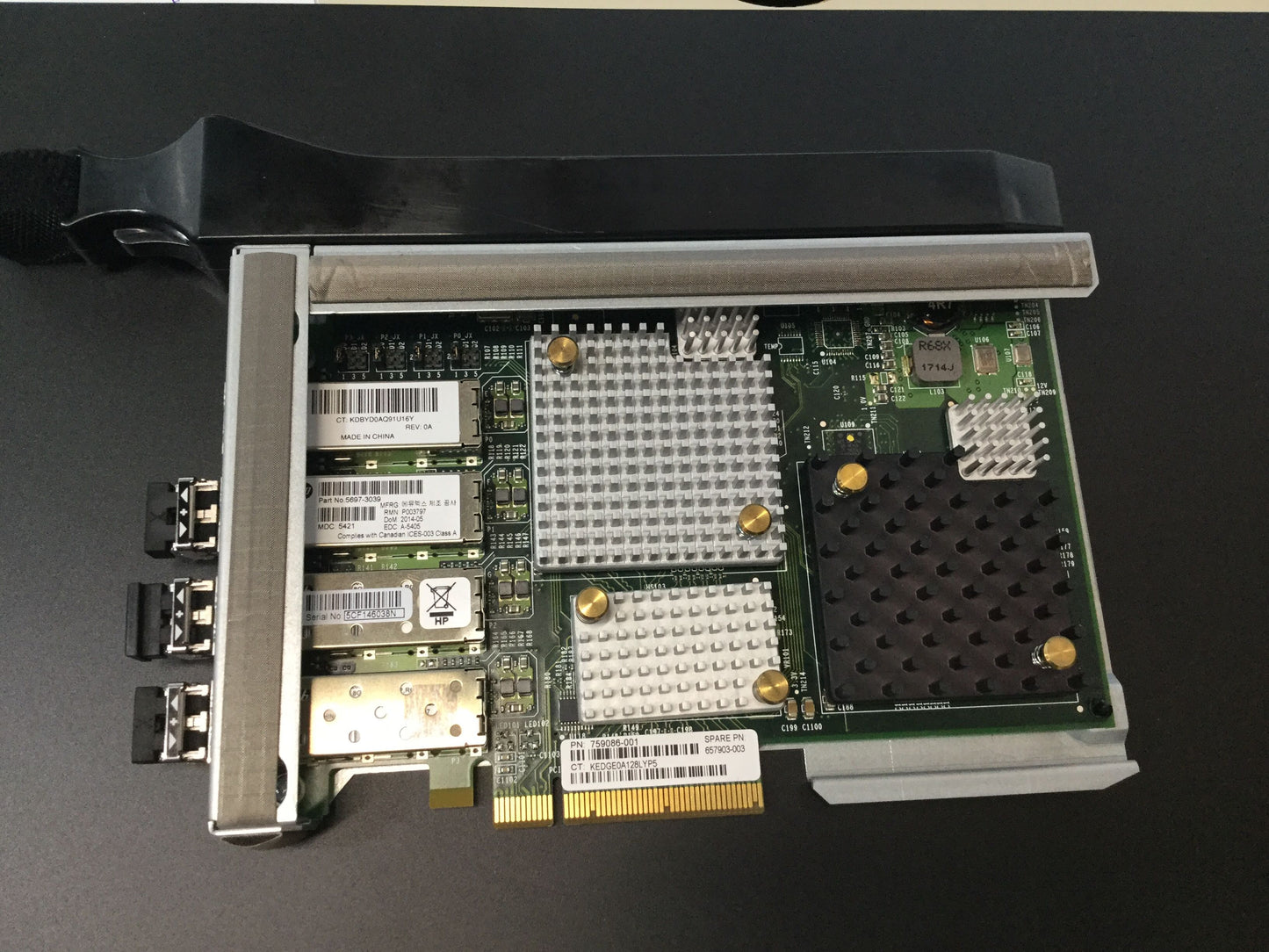 HP 3PAR FC-Controller 4-Port 8Gbps PCI-E - 657903-003