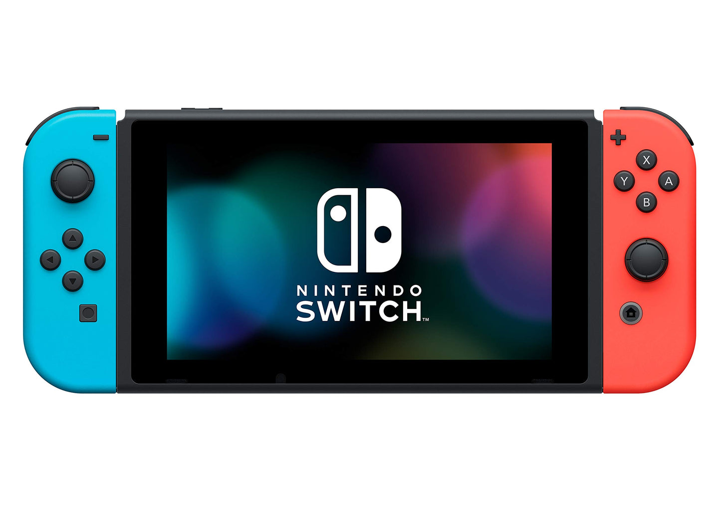 Nintendo Switch with Neon Blue and Neon Red JoyâCon - HAC-001(-01)