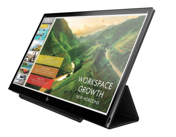 HP EliteDisplay S14 14" FHD Portable USB-C Monitor Used Grade A