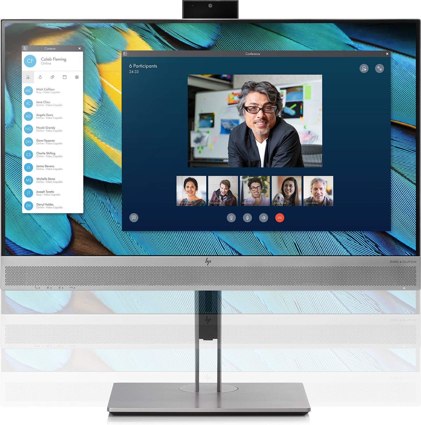 HP EliteDisplay E243m 23.8-Inch LED-Lit Monitor Black/Silver open box