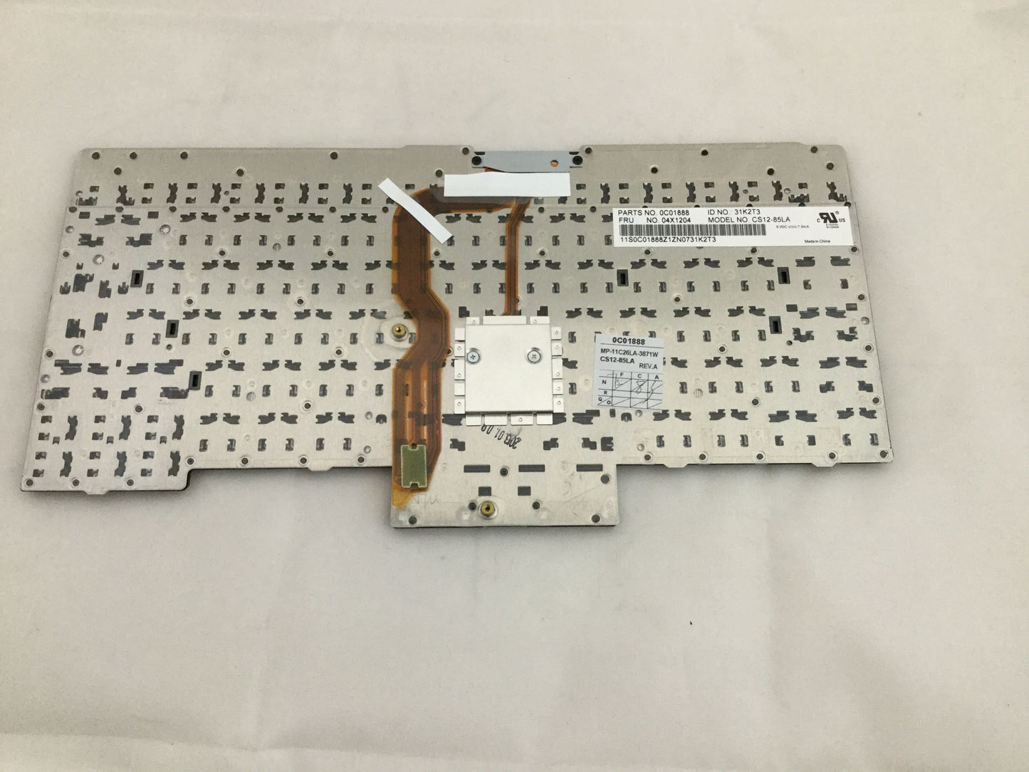 NEW Lenovo ThinkPad T430s Spanish Keyboard 04X1204