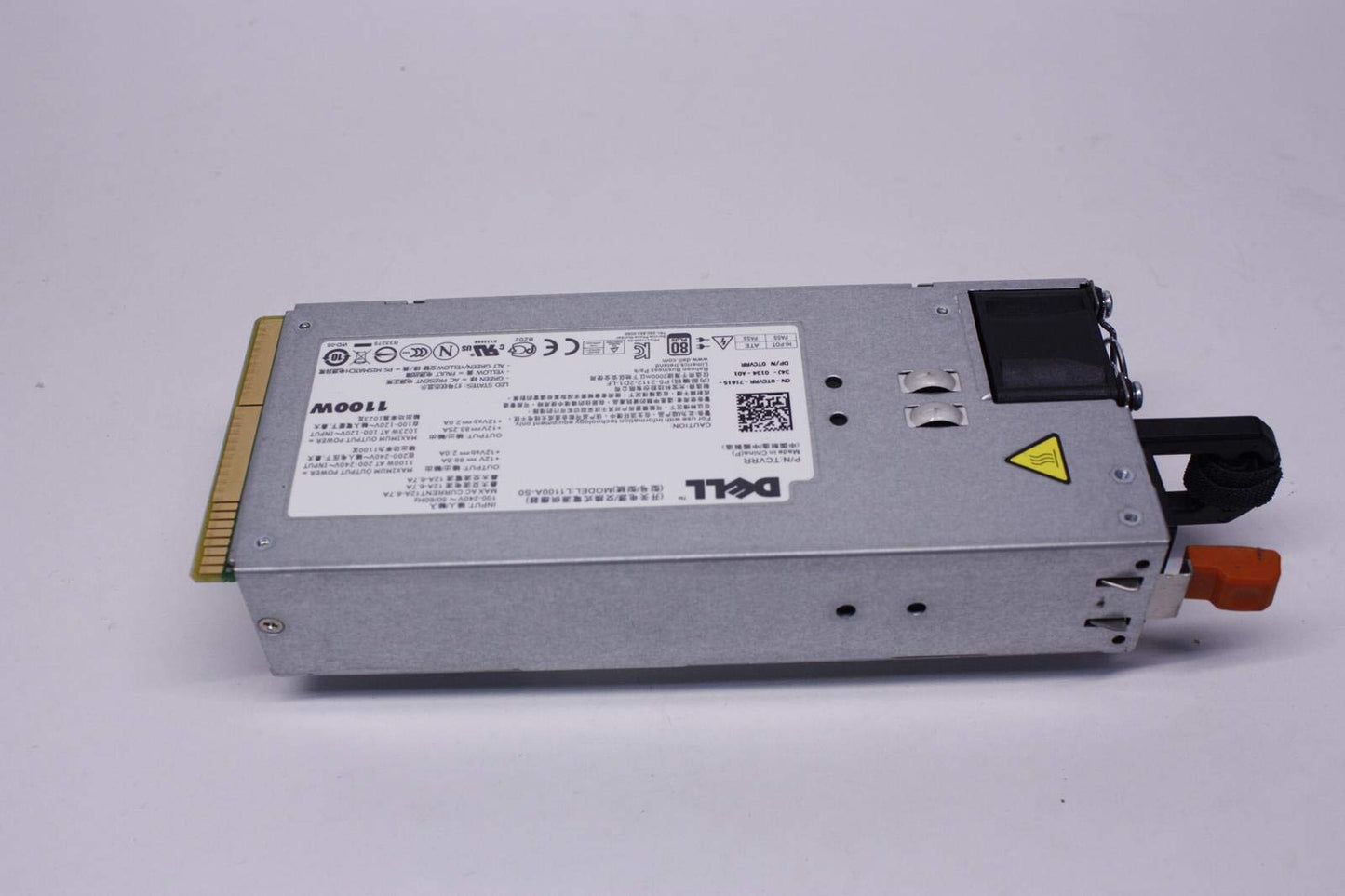 Dell TCVRR PowerEdge T710 T510 T910 R810 1100W Redundant PSU L1100A-SO Used