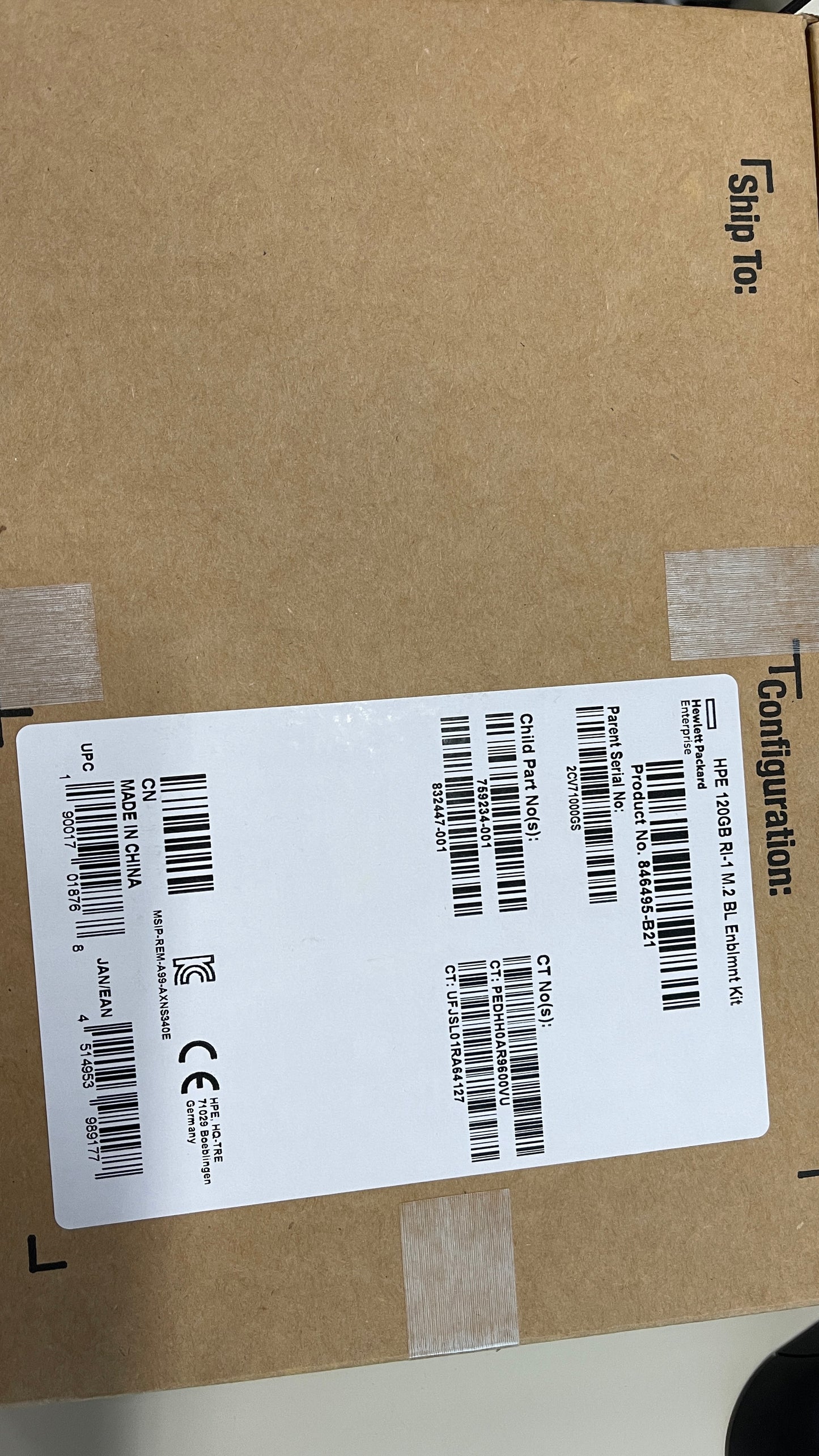 ADATA 120GB M.2 2242 SSD Solid State Drive AXNS340E-120GM-B HP P/N 832447-001