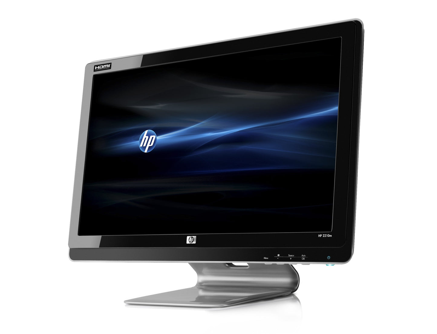 HP 2210m 21.5-Inch Diagonal Full HD LCD Monitor - Black used, grade A