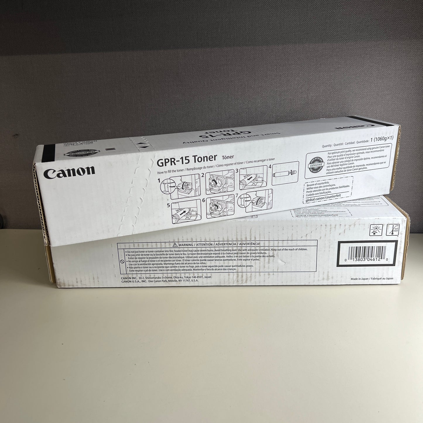 Canon GPR-15 Black Toner 9629A003AA CNMGPR15 Cartridge GENUINE Parts