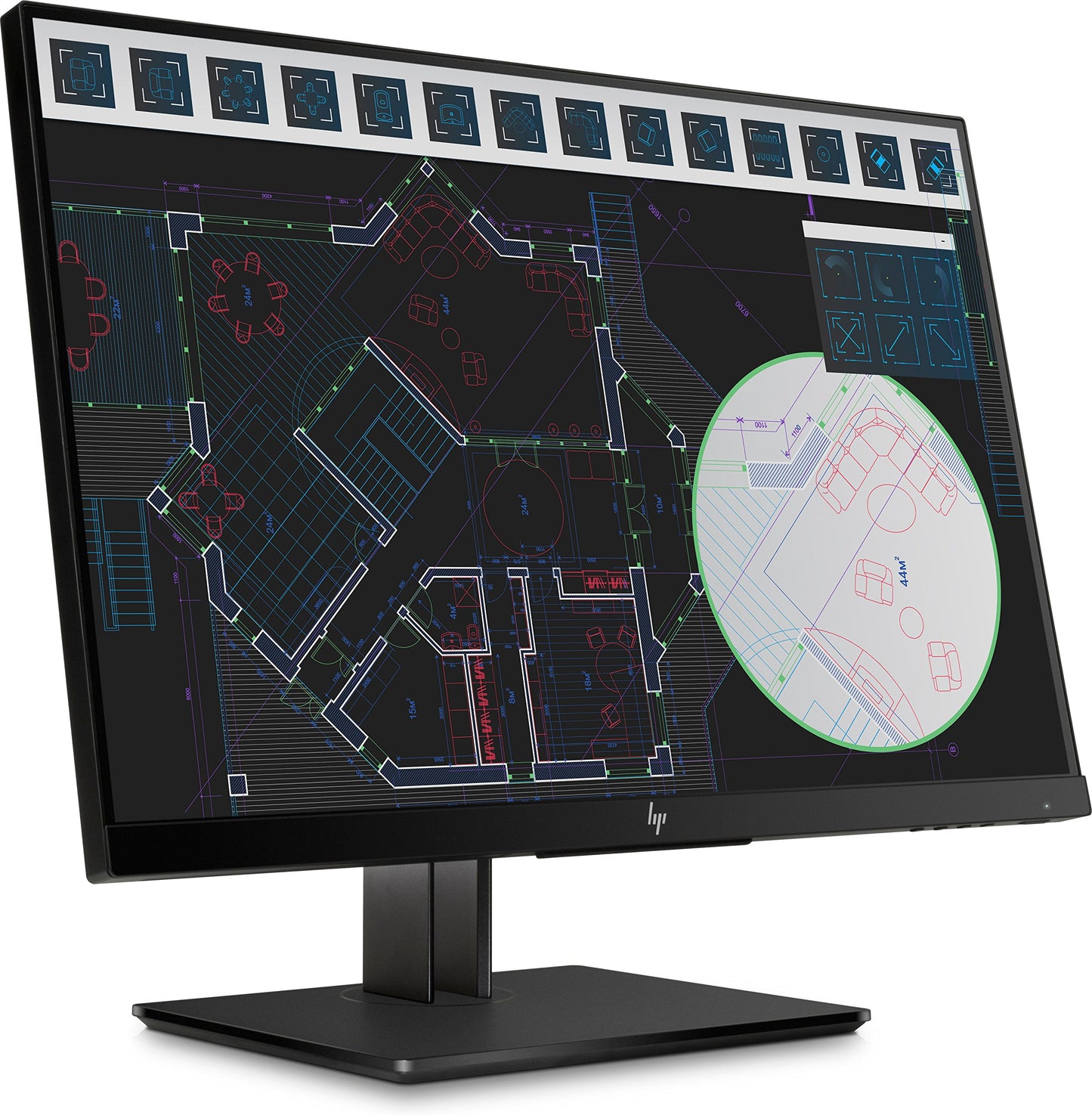 HP ZASOT Business Z24i G2 24" LED LCD Monitor - 16:10-5 ms GTG used Grade A