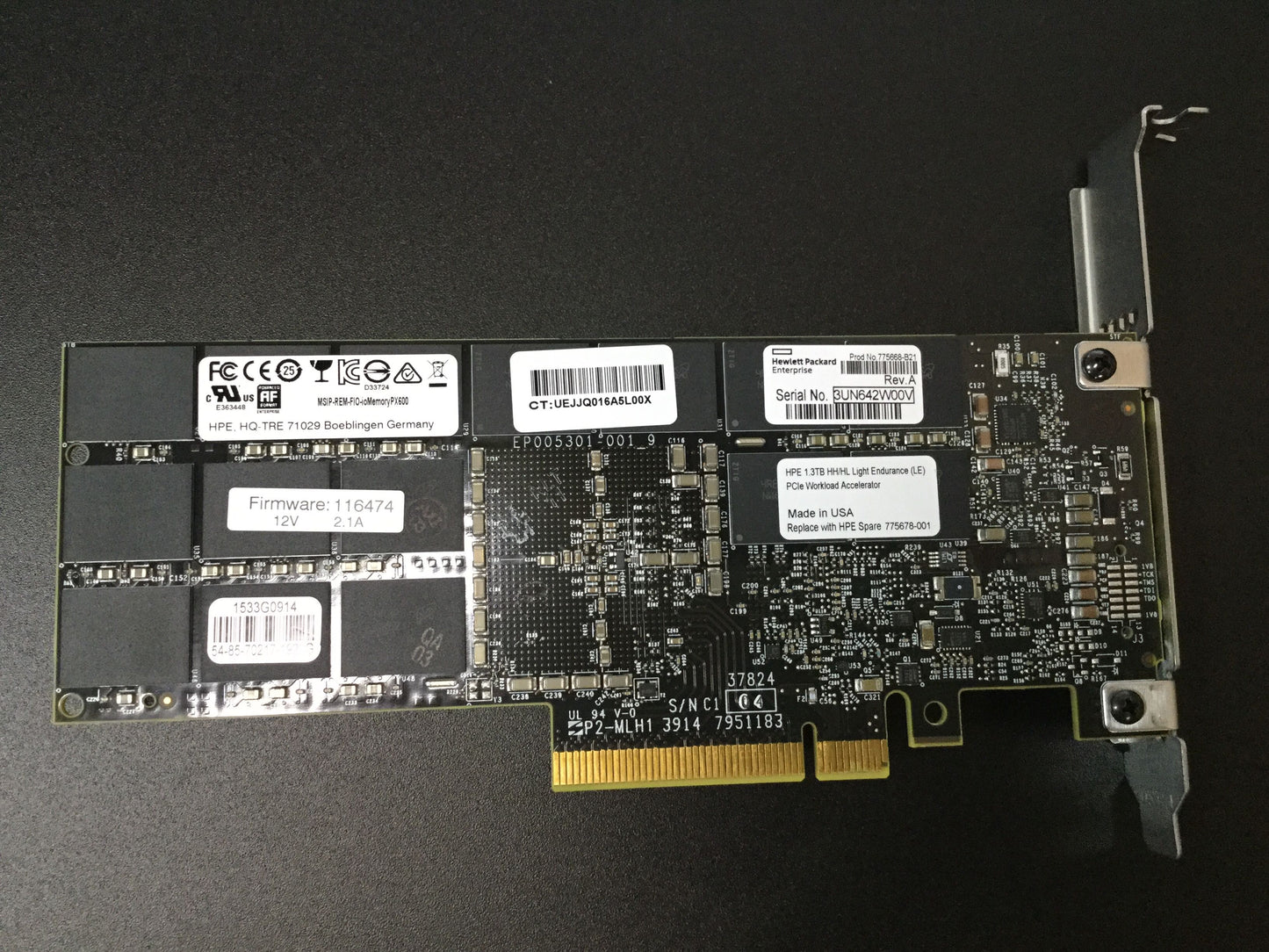 Hewlett Packard Enterprise - HP 1.3TB LE PCIe Workload Accelerator (775668-B21)