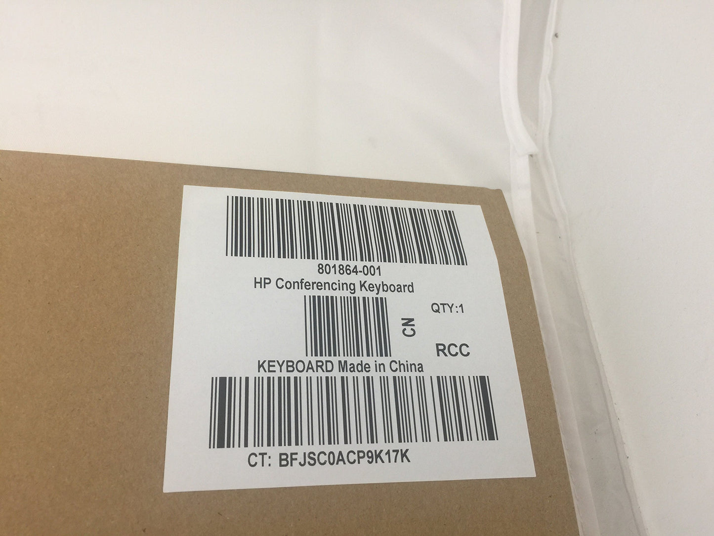 HP 802544-001 USB conferencing enhanced keyboard HP 801864-001
