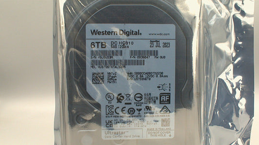 Western DI - WD Ultrastar DC HC310 HUS726T6TAL5204 - - 0B36047 used