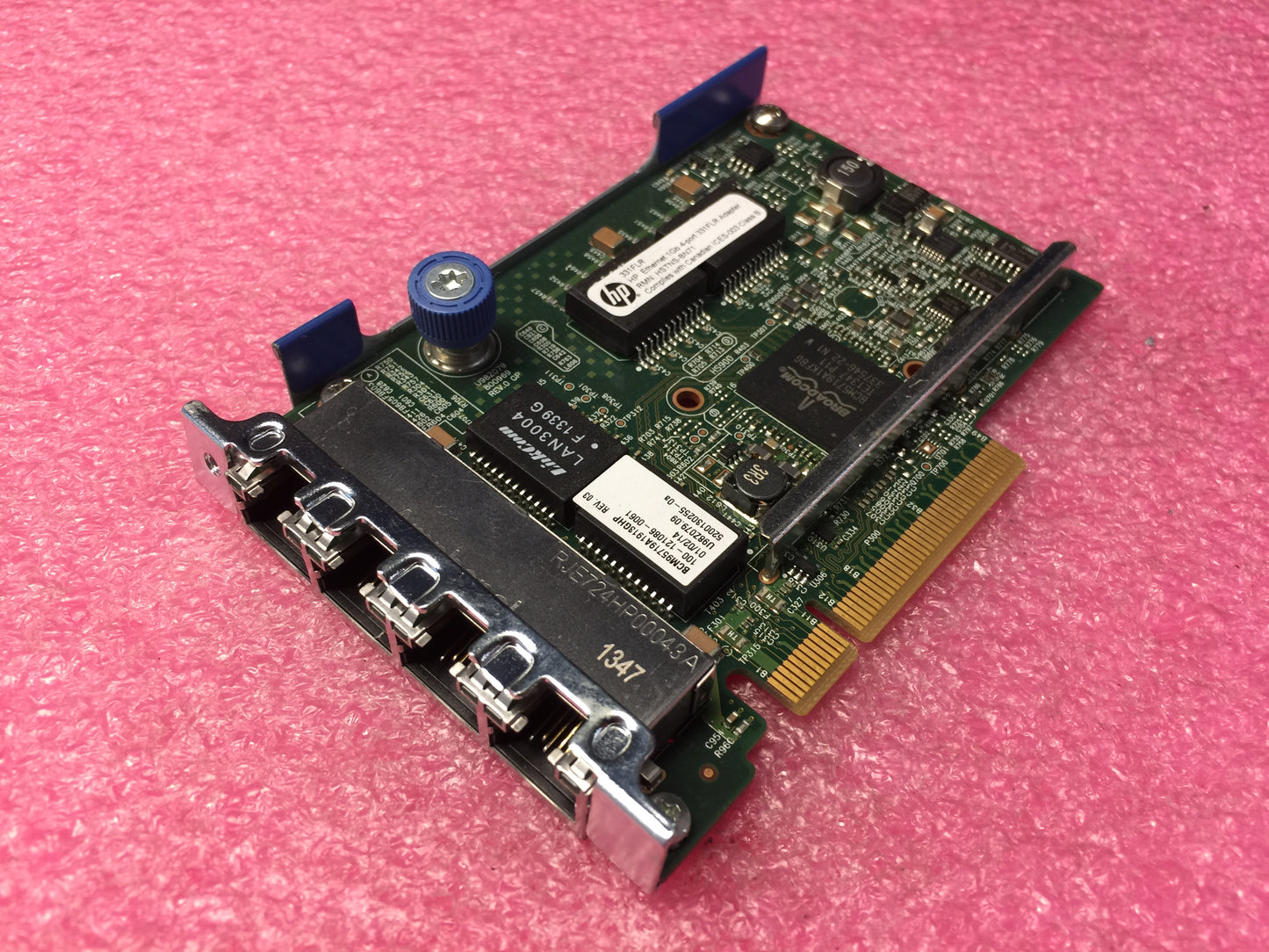 HP 634025-001 1GB 4-PORT 331FLR ADAPTER Used