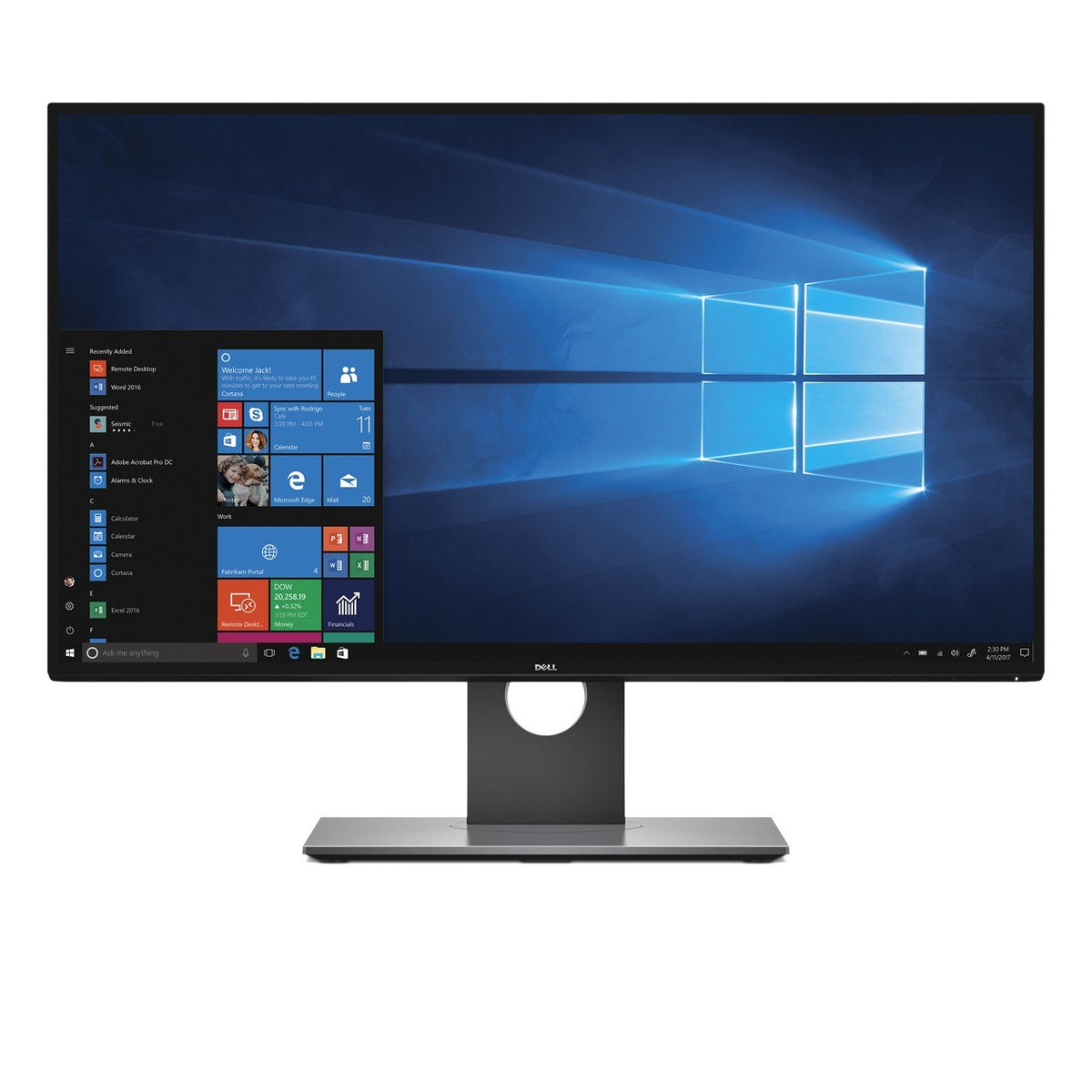 Dell U2717D IPS 27" UltraSharp Slim Widescreen LED used Grade B NO STAND