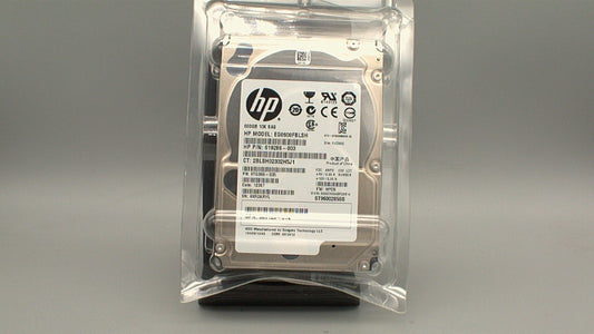 507129-014  HP 600GB 10K SAS 2.5" HDD no tray 619286-003 EG0500FBLSH ST9600205SS