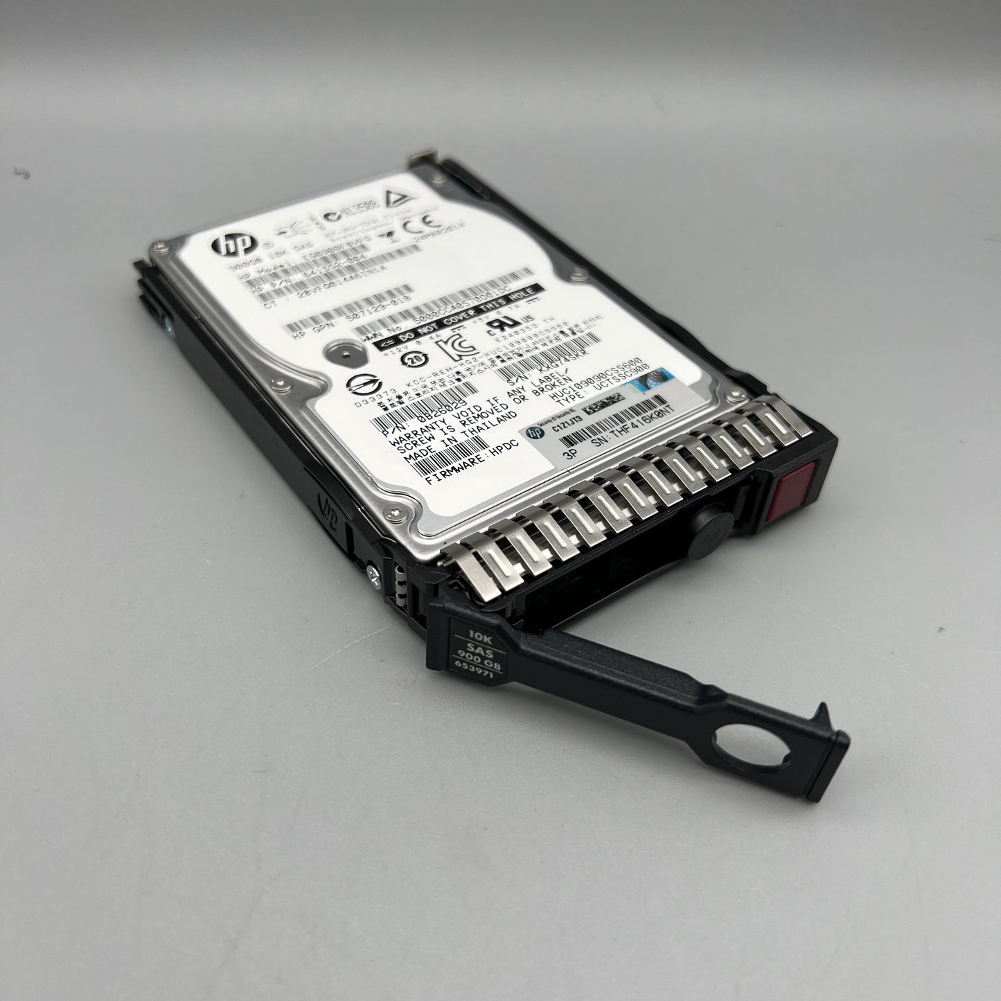 HP 900GB 10k SAS 6Gb/s 2.5" SFF with Hot-Plug tray 641552-004 507129-018 653971