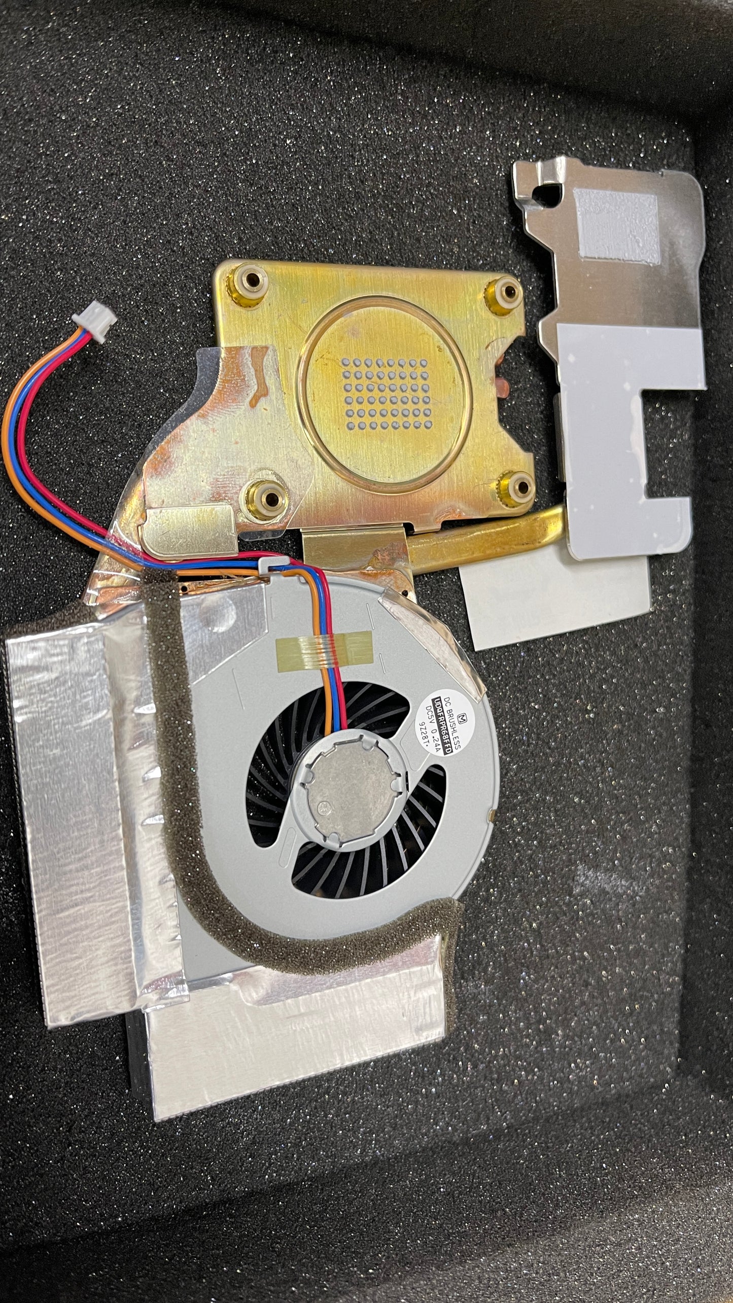 44C0825 LENOVO LAPTOP FAN HEATSINK IBM T61 14" wide