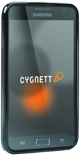Cygnett CY0705CXFLE FlexiGel Case for Samsung Galaxy Note - 1 Pack - Retail Packaging - Black