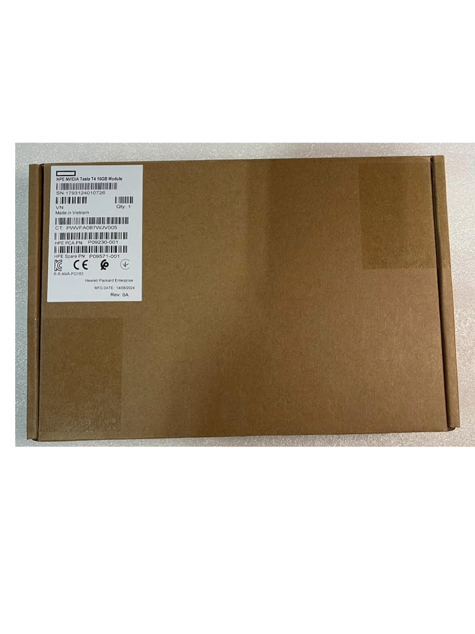 HPE NVIDIA Tesla T4 Graphic Card - 16 GB GDDR6