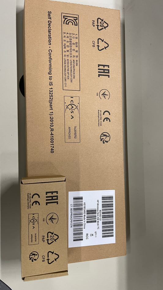 HP 803184-121 Wireless Keyboard and Mouse
