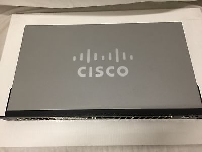Cisco  SG200-50 Gigabit Switch 48 10/100/1000 Ports, 2 Combo Mini-GBIC Ports