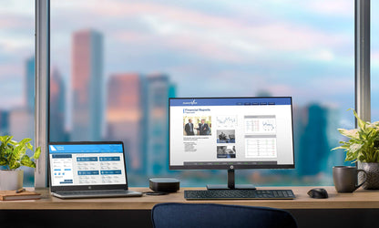 HP P244 23.8 Inch 1920 x 1080 IPS LED Backlit Monitor (5QG35A8#ABA) used Grade A