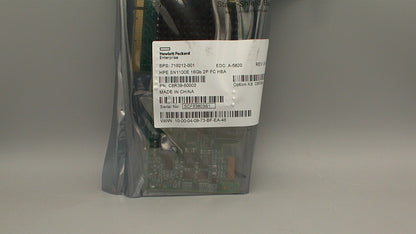 HPE StoreFabric SN1100E 719212-001 16Gb 2-Port FC HBA for G8 G9 Server C8R39A