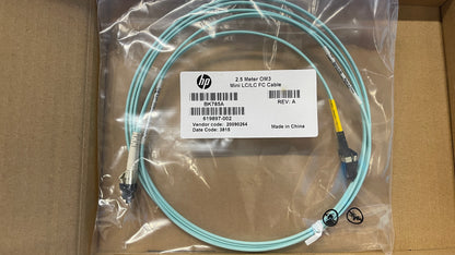 HP BK785A Fiber Channel Cable Adapter - Fiber Optic - 8.20 ft - LC Male Network - Mini SFP
