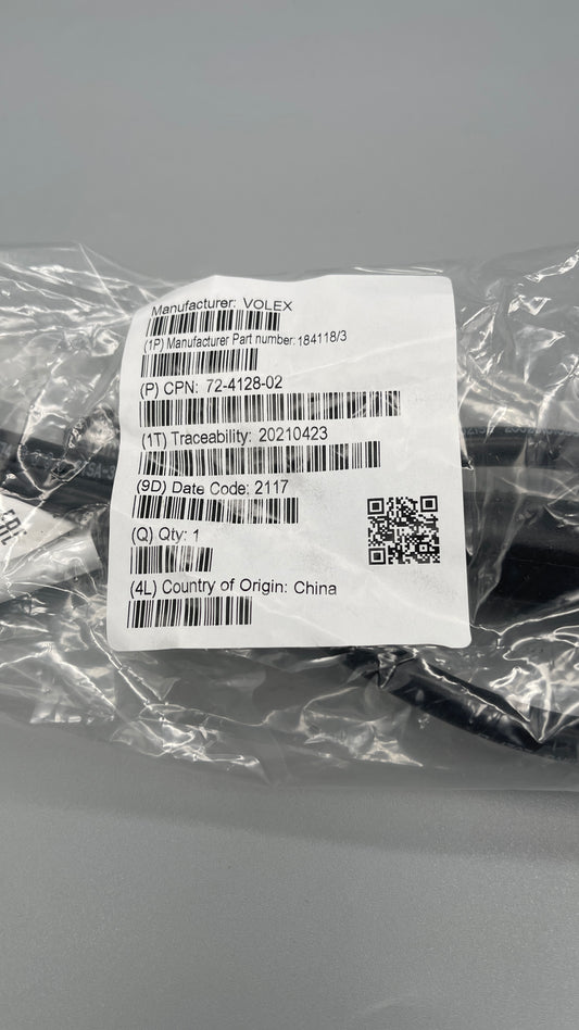 Volex 184118/3 72-4128-02 power cable