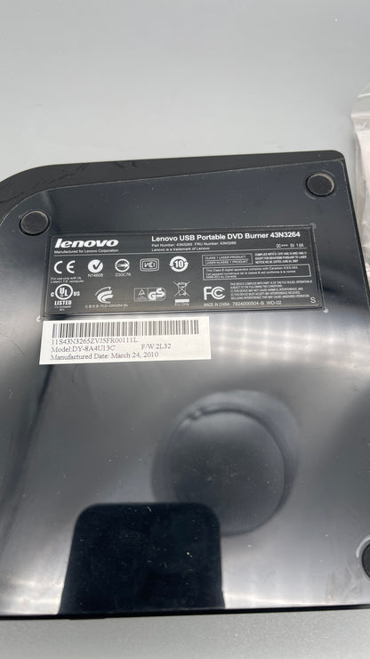 Lenovo 43N3272 USB Portable DVD Burner