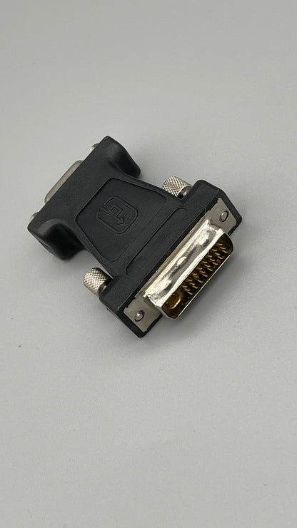 Compaq HP DVI-I-M to VGA-F Black Converter Adapter 209815-001 DVI-I-M to-DB15-F