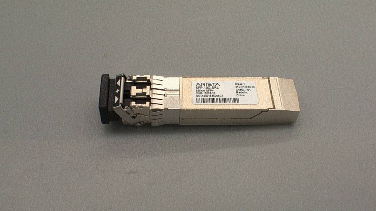 ARISTA P07314-001 10G SFP+LC SRL Transceiver