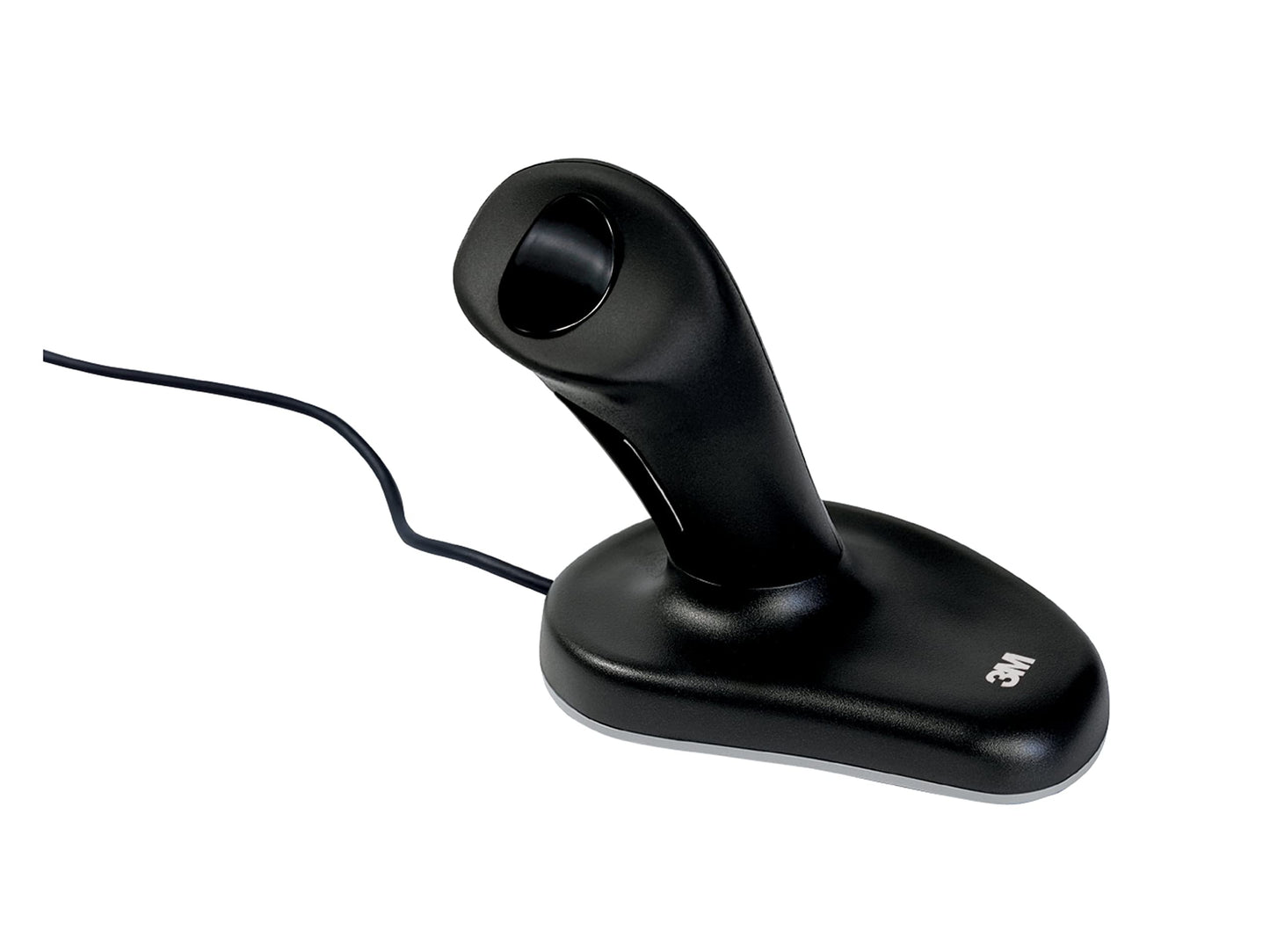 3M Wired Ergonomic Optical Mouse, Patented Vertical Grip Design Keeps Your Hand and Wrist at a Neutral Angle for Comfort, USB/PS2 Plug and Play Compatibility, 6.5' Cord, Small Size, Black (EM500GPS)
