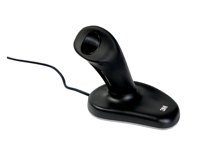 3M Wired Ergonomic Optical Mouse, Patented Vertical Grip Design Keeps Your Hand and Wrist at a Neutral Angle for Comfort, USB/PS2 Plug and Play Compatibility, 6.5' Cord, Small Size, Black (EM500GPS)