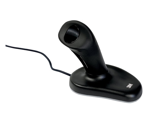 3M Wired Ergonomic Optical Mouse, Patented Vertical Grip Design Keeps Your Hand and Wrist at a Neutral Angle for Comfort, USB/PS2 Plug and Play Compatibility, 6.5' Cord, Small Size, Black (EM500GPS)