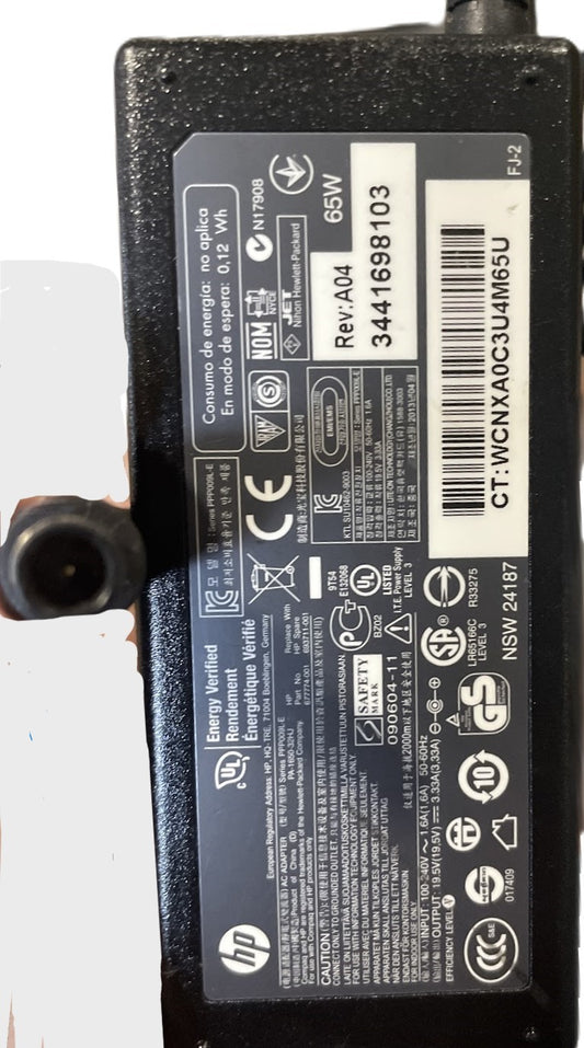 Genuine HP 18.5v 3.5a for Hp 2530P CQ35 2230S PPP009L-E 7.4mm 5.0mm used