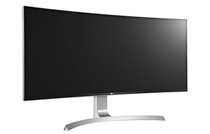 LG Ultrawide 34" LED LCD Monitor 21:9 TAA Compliant 34CB99-W, White used Grade B No power adapter