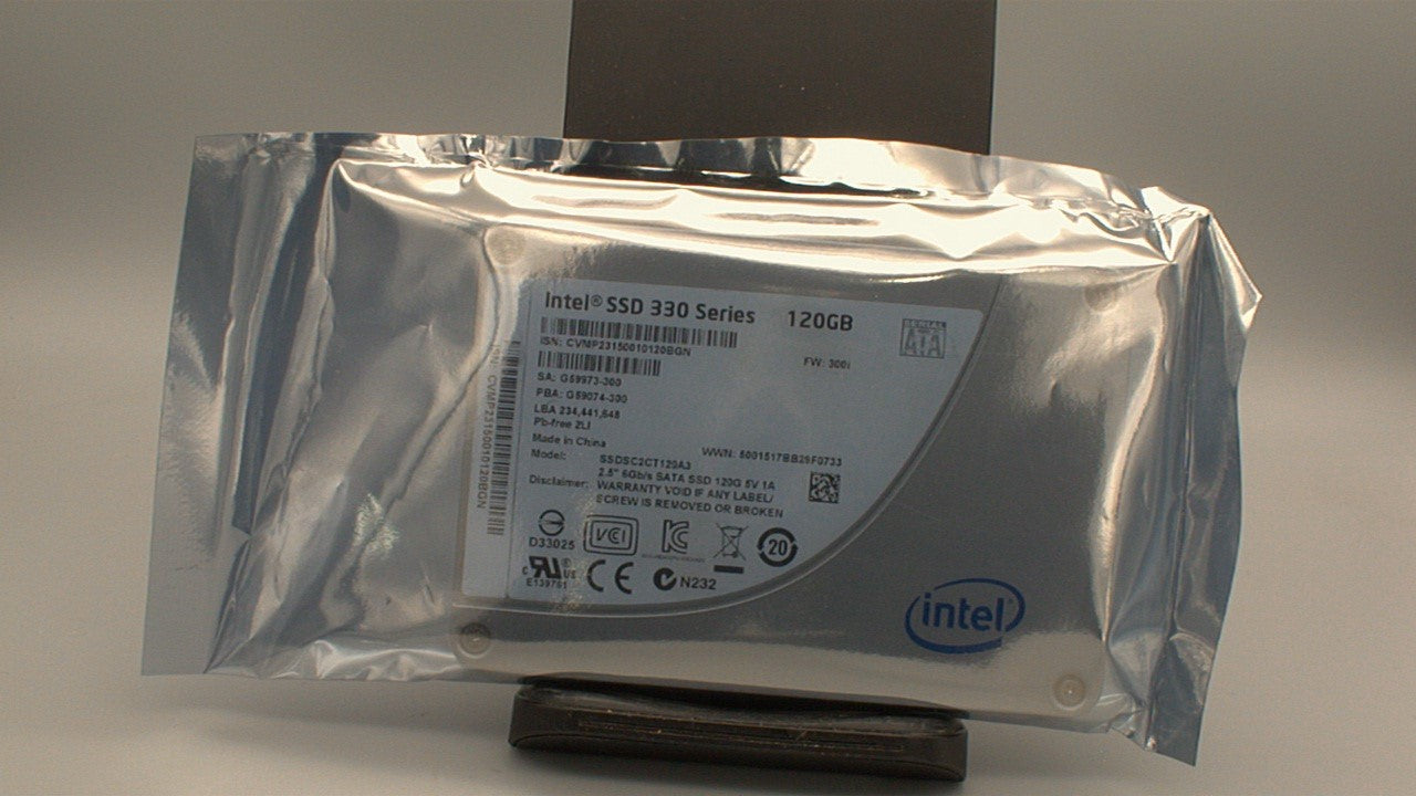 Intel 330 Series 120GB 2.5" SATA III Internal Solid State Drive SSD - SSDSC2CT120A3 used