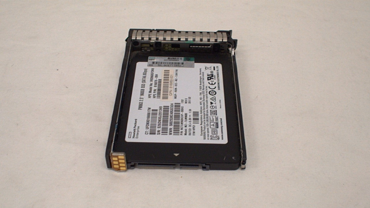 HP 816876-004 - HP 960GB 2.5" SATA 6Gb/s Solid State Drive Used