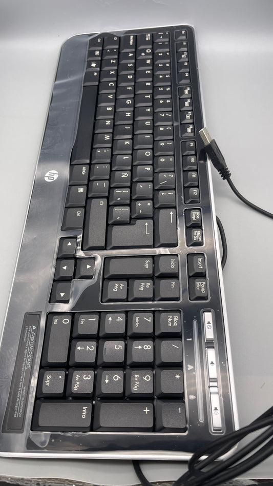 588473-161 HP Multi Unit Desktop USB Keyboard Spanish