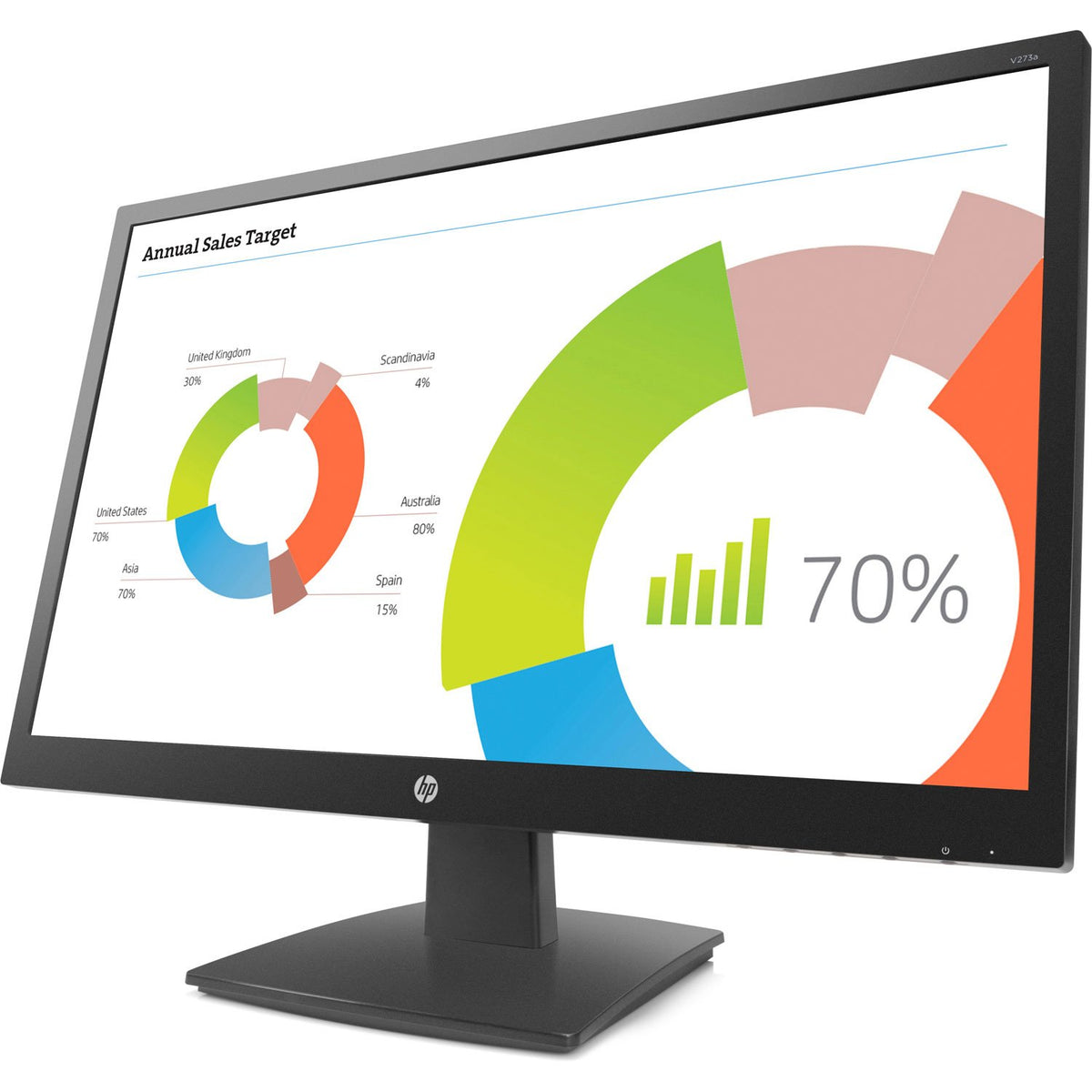 V273A Monitor 27IN used Grade A NO STAND