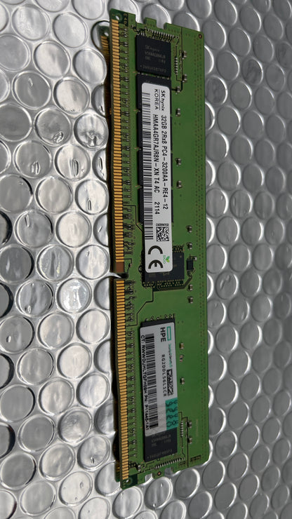 HP P11445-1A1 SKhynix KHMAA4GR7AJR8N-XN T4 AC 32GB 2Rx8 PC4 - 3200AA-RE4-12 ECC Registered