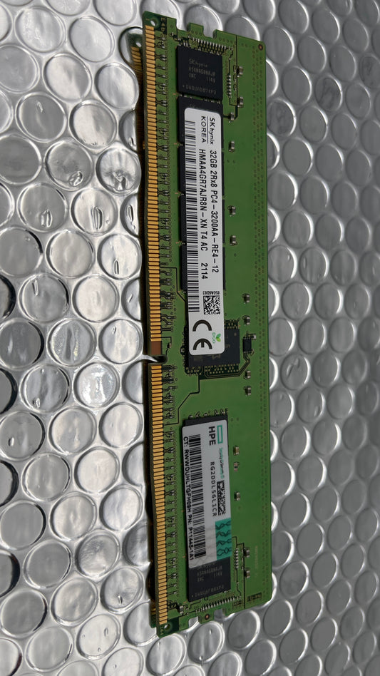 HP P11445-1A1 SKhynix KHMAA4GR7AJR8N-XN T4 AC 32GB 2Rx8 PC4 - 3200AA-RE4-12 ECC Registered