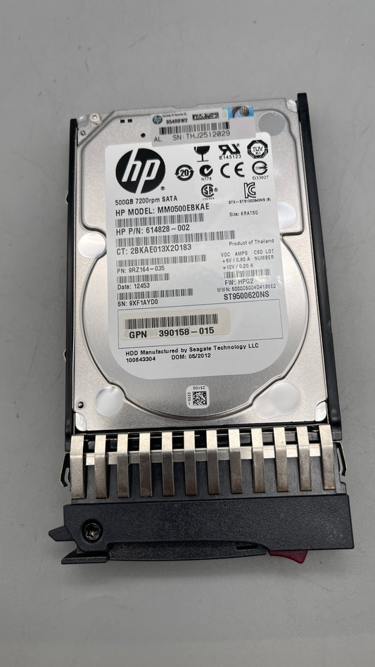 HP 614828-002 HP 500GB 3G SATA 7.2K RPM (2.5-INCH) MIDLINE HDD